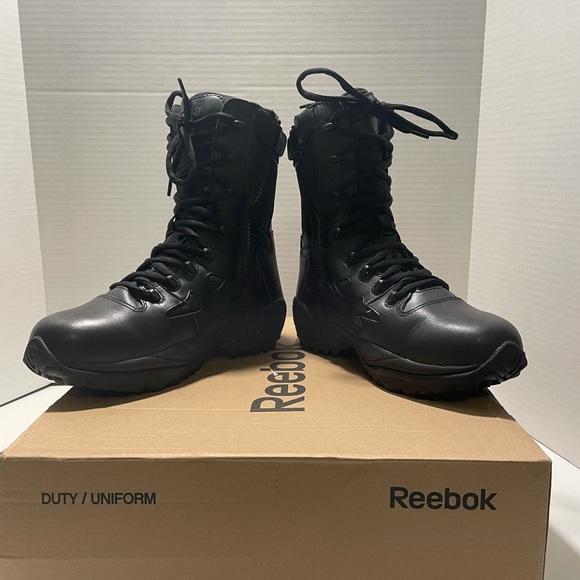 Reebok 8" Rapid Response Side Zip Tactical Boots - Picture 2 of 7